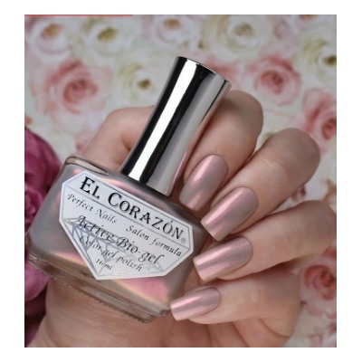 El Corazon 423/1356 Nail_ru светло-серый  с розовым перламутром