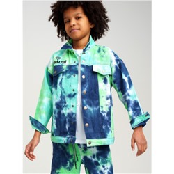 12311108 Куртка текстильная джинсовая для мальчиков