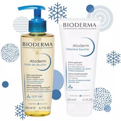 Биодерма Набор "Защита и увлажнение сухой, чувствительной и атопичной кожи" (Bioderma, Atoderm)