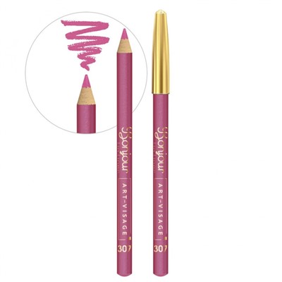 Карандаш для губ Art Visage - Lip Liner Bonjour - 307 Французская роза