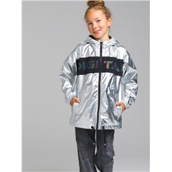12321183 Куртка текстильная с полиуретановым покрытием для девочек (ветровка)