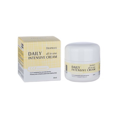 Крем увлажняющий DEOPROCE DAILY ALL IN ONE INTENSIVE CREAM 50 мл