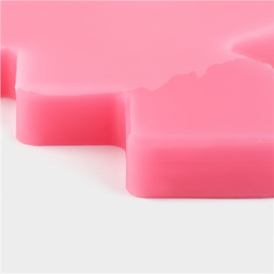 Молд «Фламинго», силикон, 14×12×1,5 см, цвет МИКС
