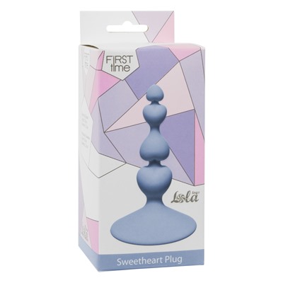 Анальная пробка Sweetheart Plug Blue 4106-02Lola