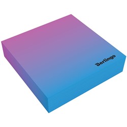 Блок для записей Berlingo "Radiance" 8,5*8,5*2см, розово-голубой, на склейке (LNn-00051)