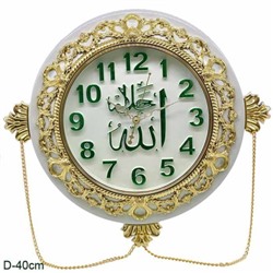 Часы Мусульманские 40 см / 3135W /уп 12/с цепочкой