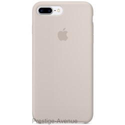 Силиконовый чехол для iPhone 7/8 Plus -Бежевый (Stone)