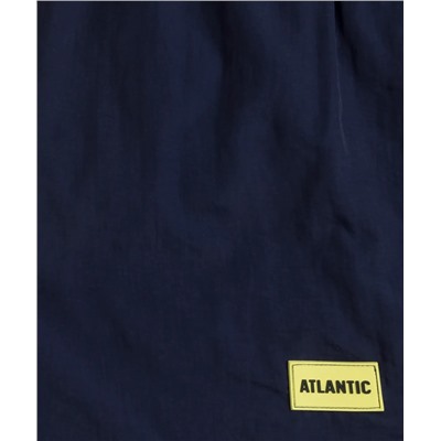 Пляжные шорты мужские Atlantic, 1 шт. в уп., полиэстер, темно-синие, KMB-212