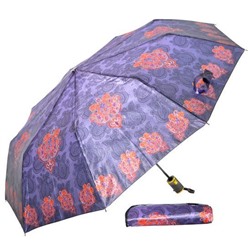 Зонт женский с узорами Сиреневый
