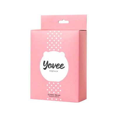 Массажер для лица Yovee Gummy Bear, розовый, 7,5 см