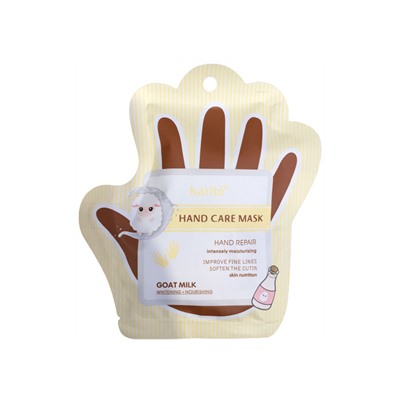 Маска-перчатки Karite Hand Mask Goat Milk