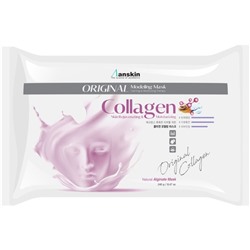 Маска альгинатная Anskin Collagen Modeling Mask, с коллагеном укрепляющая, 240 г