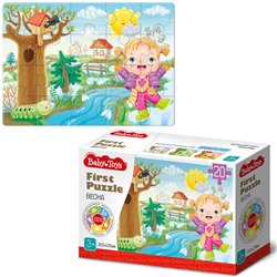 Пазл 20 First Puzzle Времена года Весна Baby Toys 04159 в Самаре