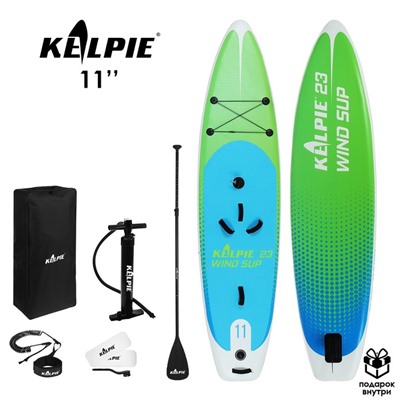 WIND SUP доска надувная KELPIE 11", 335х80х15 см