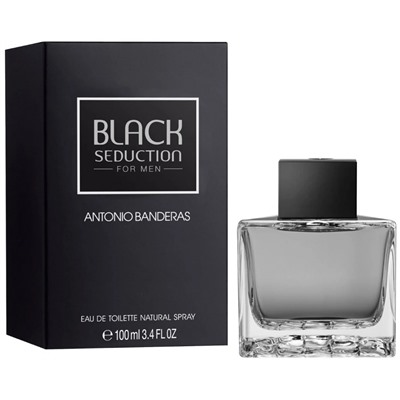 Мужская парфюмерия   Antonio Banderas Black Seduction edt for men 100 ml