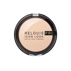 Пудра компактная RELOUIS PRO Icon Look Satin Face Powder, тон:005