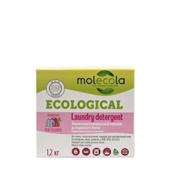 Molecola Стиральный порошок для цветного белья с растительными экзимами 1,2 кг