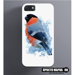 Чехол на iPhone Снегирь