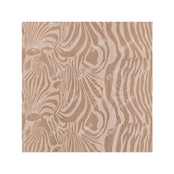 23001-brown Противоскользящая ковровая дорожка "Элемент" 130см х 12м - "Зебра" коричневая