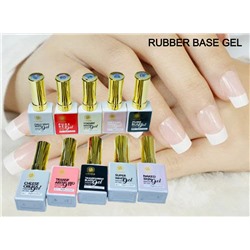 База для маникюра RUBBER BASE GEL L'AMORE FASHION 15мл, (ряд 10шт)