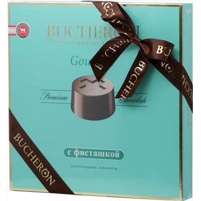 BUCHERON. Gourmet с фисташкой 180 гр. карт.упаковка