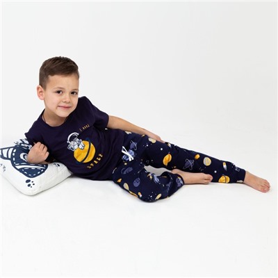 Пижама детская для мальчика KAFTAN "Space" рост 122-128 (34)