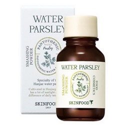 Точечное средство от прыщей с экстрактом петрушки SkinFood Pantothenic Water Parsley Smashing Powder, 15мл