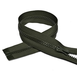 Молния MaxZipper трактор №5 1 замок усил.зв., 85см, цв.F328 хаки уп.50шт