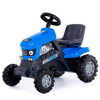 Каталка трактор с педалями Turbo синяя 84620 П-Е /1/ в Самаре