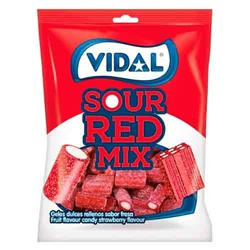 Мармелад Vidal Sour Red Mix 90гр