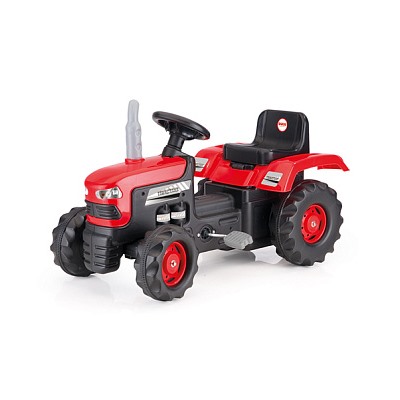 Игрушка Трактор педальный DOLU клаксон, красн. 8050