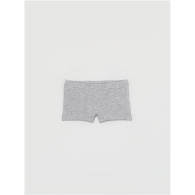 CWKG 10057-11 Трусы-шорты для девочки, светло-серый меланж