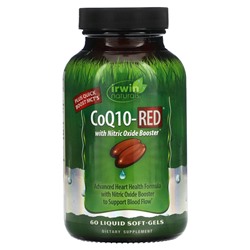 Irwin Naturals, CoQ10-Red, 60 мягких таблеток