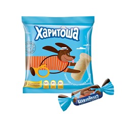 Конфеты Батончик Харитоша (молочный вкус и кукурузные хлопья)  500г (пакет) нк563