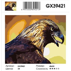Картина по номерам на подрамнике GX39421