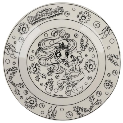 Набор для творчества - тарелка для росписи Enchantimals