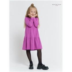 Платье Тиана лиловый 116/фиолетовый/100% хлопок