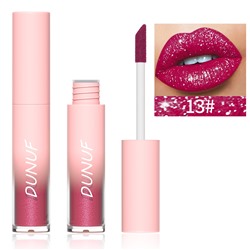Бриллиантовый блеск для губ Diamond matte lipstick DUNUF 13