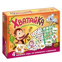 Игра "Хватайка. Забавные животные" арт.8573 /14