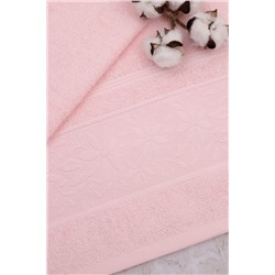 Полотенце махровое Эдельвейс Luxor, 01-127 нежно-розовый