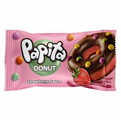 Пончик Papita Donut Strawberry Sauce 40гр
