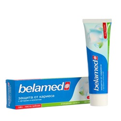 Паста зубная BELAMED Защита от кариеса с фтором и ксилитом, 135г