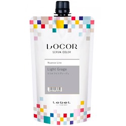 Lebel locor serum color краситель-уход оттеночный светло-серый 300гр