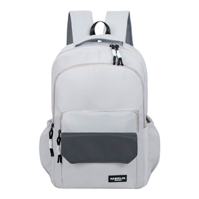 Рюкзак MERLIN M37121 светло-серый
