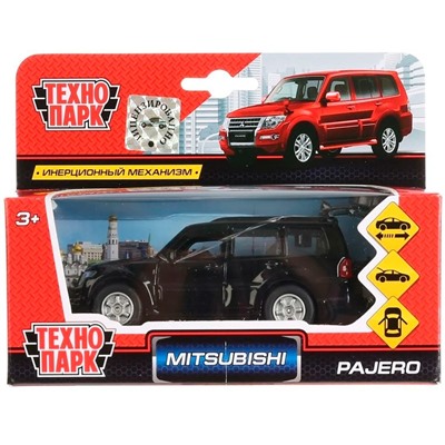 Модель SB-17-61-MP-N(BL)-WB Mitsubishi Pajero черный Технопарк  в коробке в Самаре