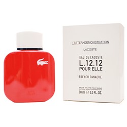 Тестер Lacoste  Eau de L.12.12 pour Elle French Panache 90 ml