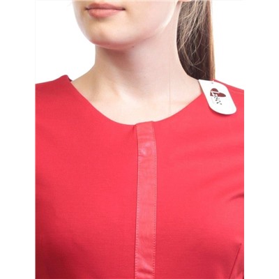 1609 RED Платье женское (90% хлопок, 10% полиэстер)