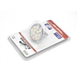 Лампа светодиодная MR16 GU5.3 12LED 2W 5050SDM 4500K WHITE /Акция