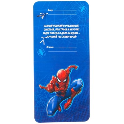 Ложечка детская, 2,3 х 11 см "Супергерой", Человек-паук