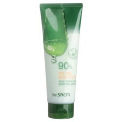 Лосьон для тела с алоэ Jeju Fresh Aloe Soothing Lotion 90% 250мл